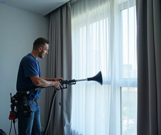 Professional drapes cleaning process tools Matty Curtain Cleaning lovely-banks-vic